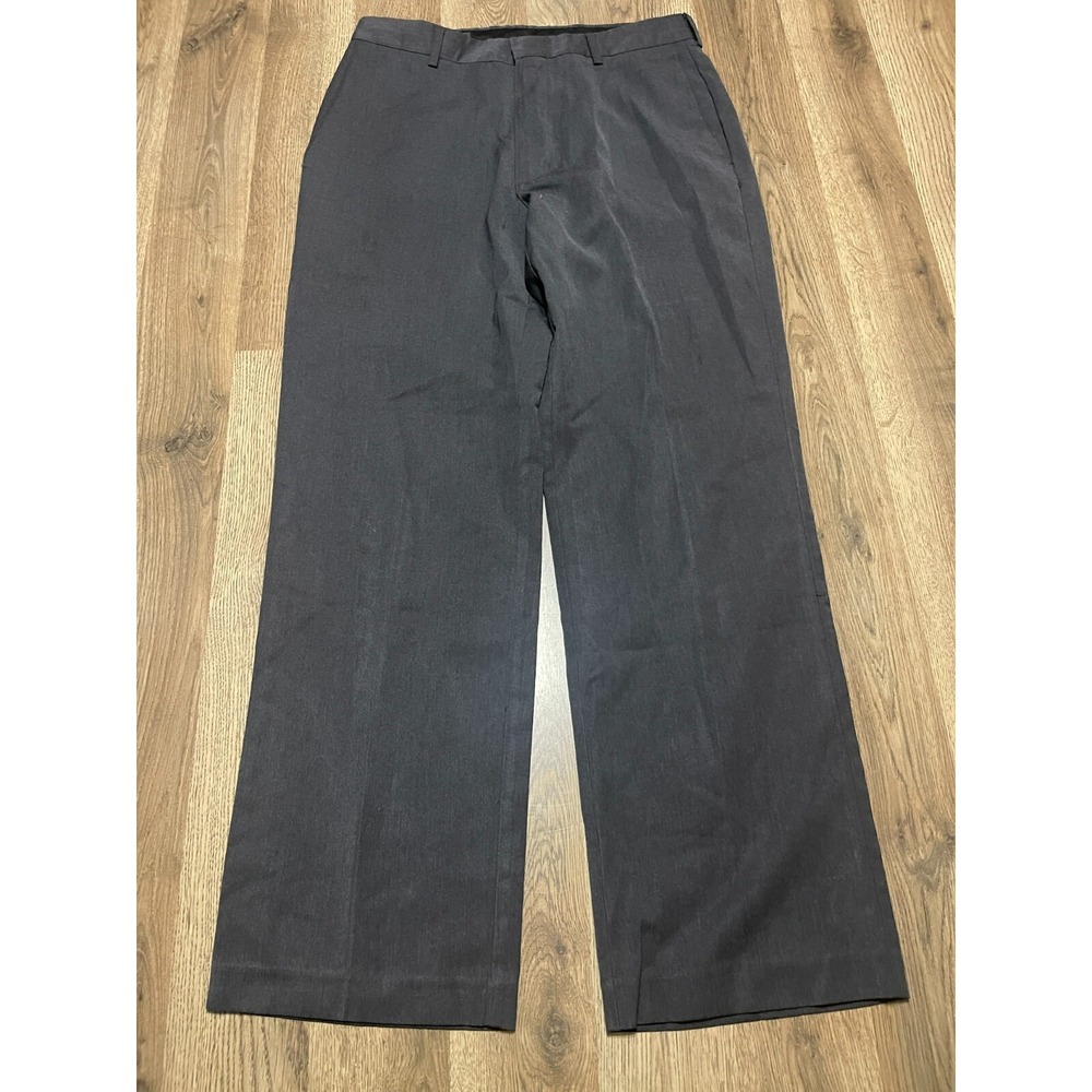 Covington Pants, Men's Size 32x30, Gray, Dress Pants, Flat Front